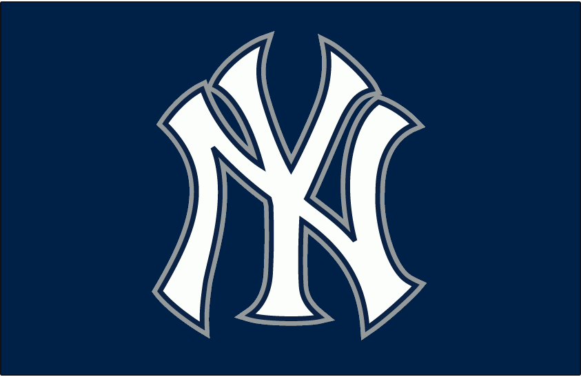 New York Yankees 2007-Pres Batting Practice Logo iron on transfers for fabric...